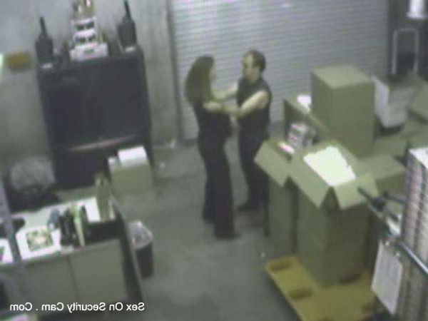 17P Blowjob in the storage room caught by security cam