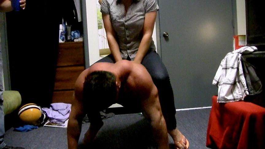 15P Check out these hot big tits college teens get caught in the shower then their w