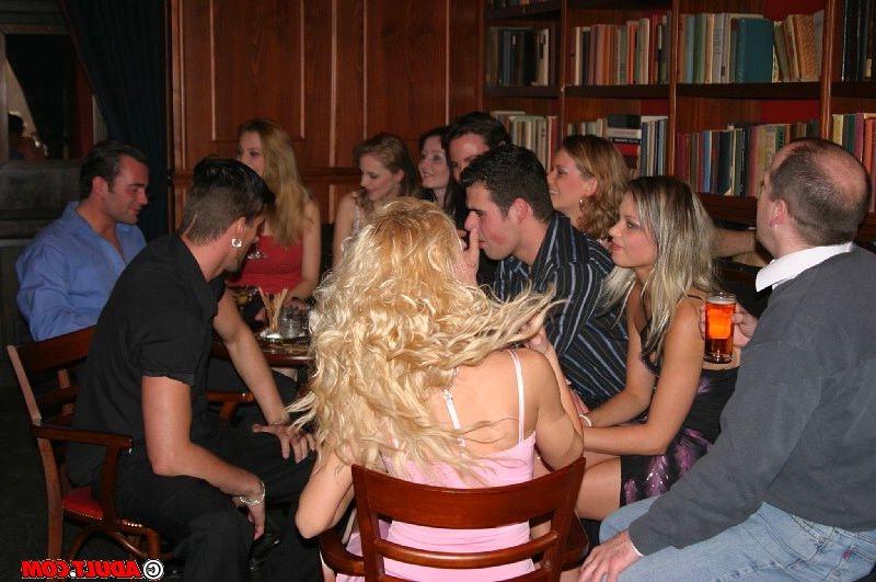 17P Orgy sex party with horny sluts sucking and going crazy