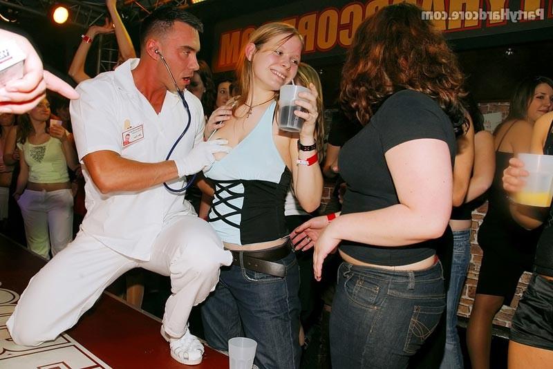 15P Hardcore orgy sex party with hot babes fucking in a stage