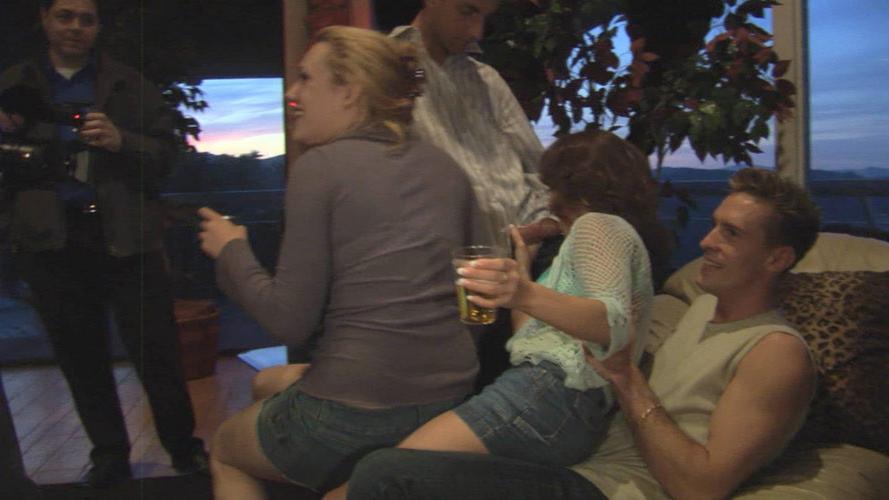 16P Real hardcore orgy sex party with drunk babes