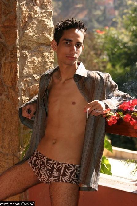 12P Skinny nude Latino dude poses for you wanting to make your dick hard