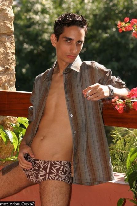 12P Skinny nude Latino dude poses for you wanting to make your dick hard