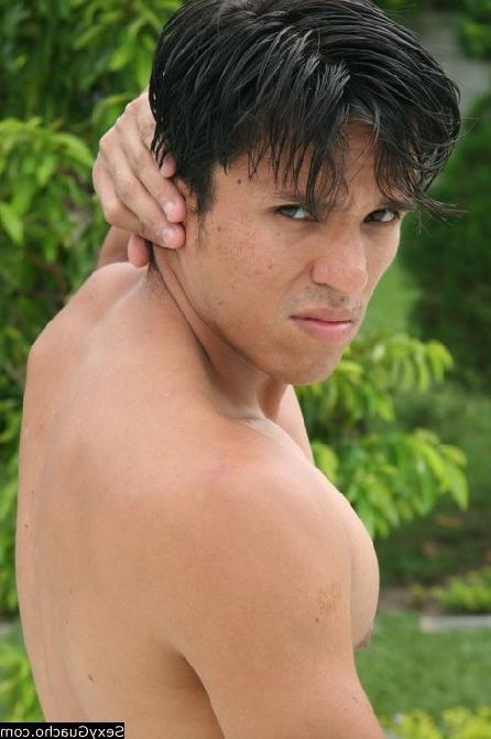 12P Nice looking thick round Latino cock is hard as a big stone pillar