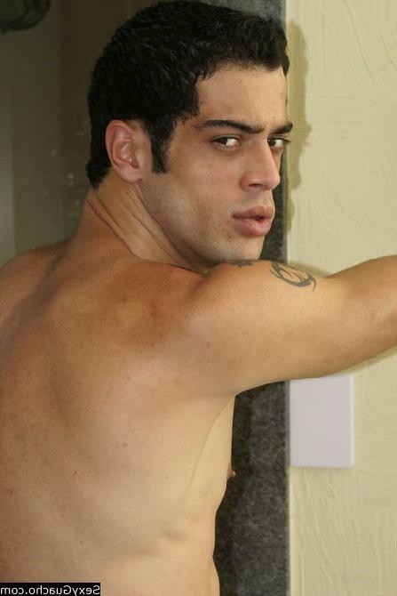 12P Relaxing naked in a chair while he proudly shows everyone his cock