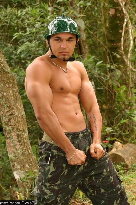 12P Military Latino getting naked showing off his huge manly hunk of meat