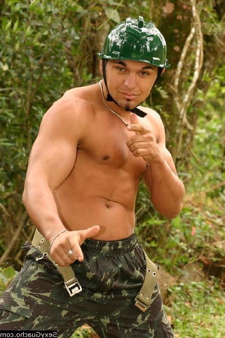 12P Military Latino getting naked showing off his huge manly hunk of meat