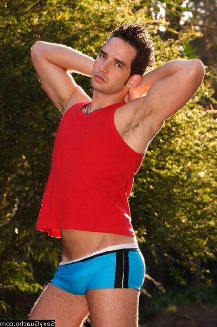12P Model showing off his big thick hunky muscles while hes stripping