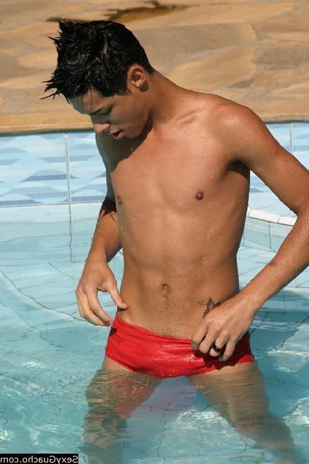 12P Cute boy stripping down while outside where the world can watch