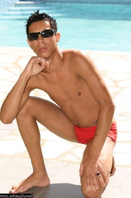 12P Cute boy stripping down while outside where the world can watch