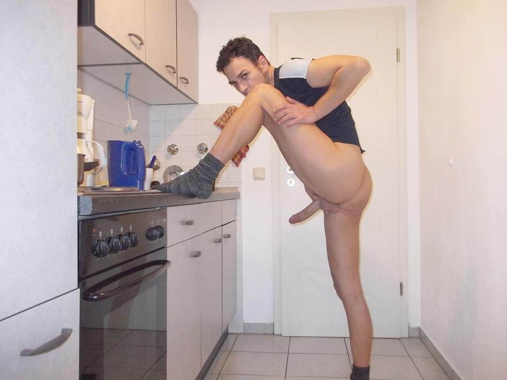 18P amateur gay showing his big hard cock