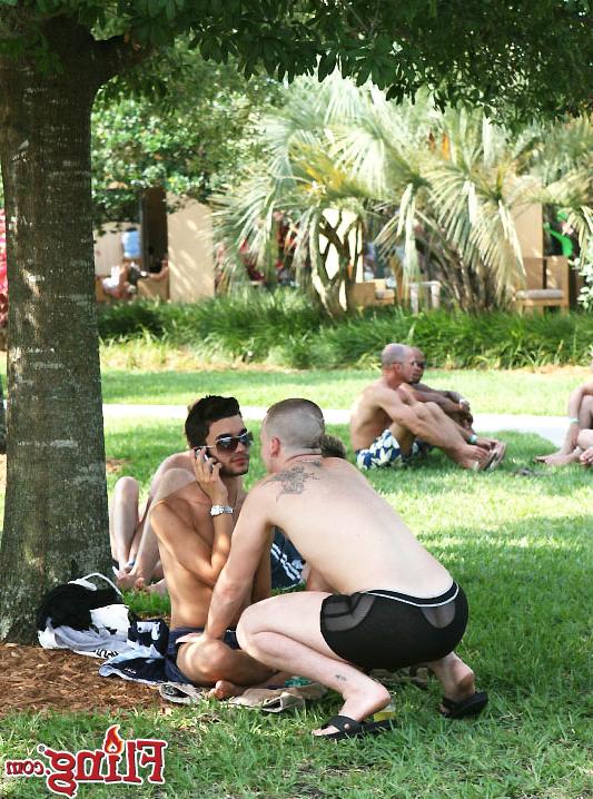 13P Amazing hard bodies share the pool in these hot gay bash fucking pics