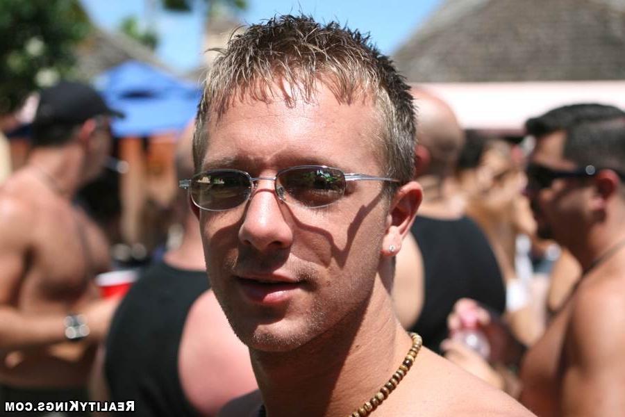 15P These hot gay guys get together to mingle in this horny pool party