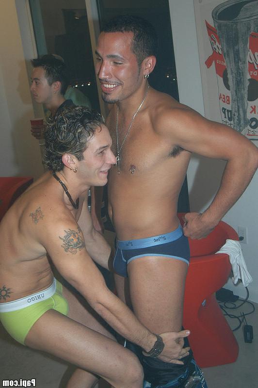13P Gay sex crazy house party threesome orgy these hot studs get fucked in the ass a