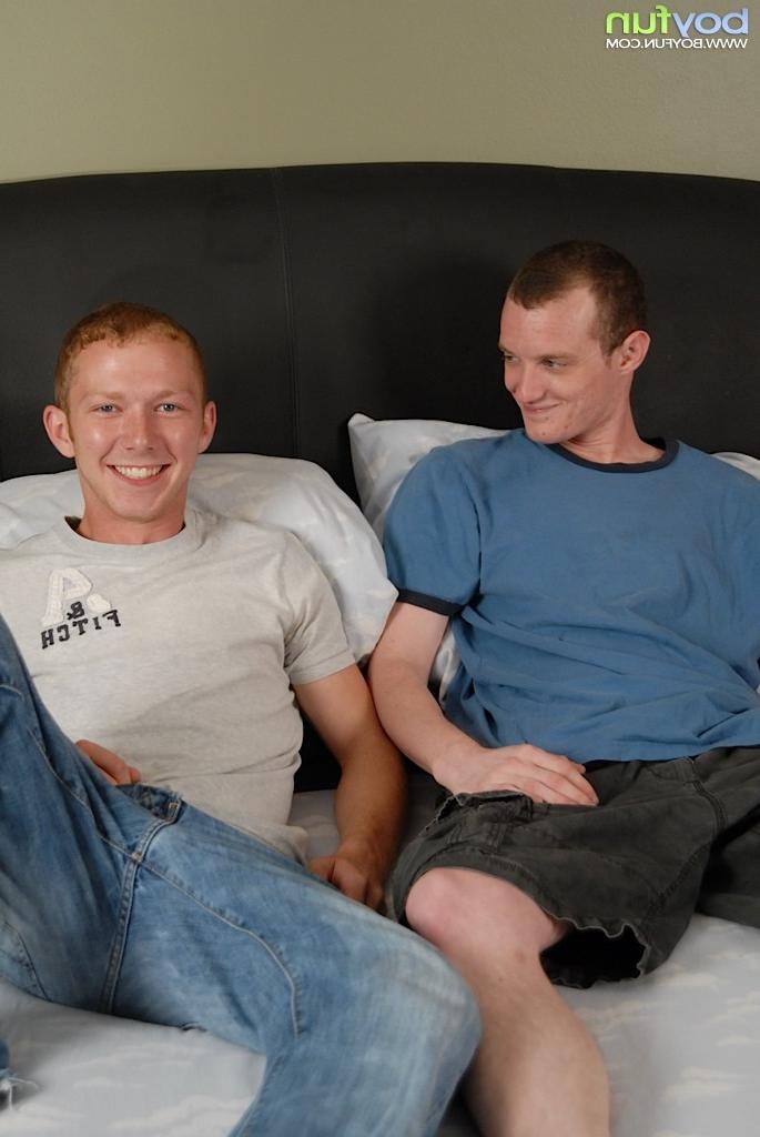 15P Cute boys Sam and Travis fucking each other hard