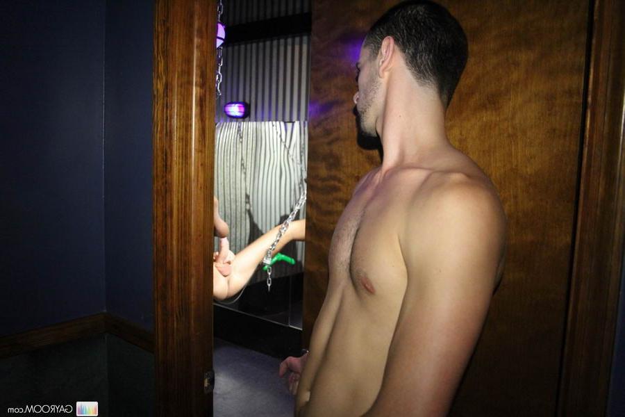 16P Gay pornstar Shane Frost up close and personal