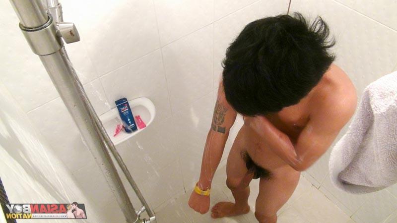 15P Straight Asian Hunk Jerking
