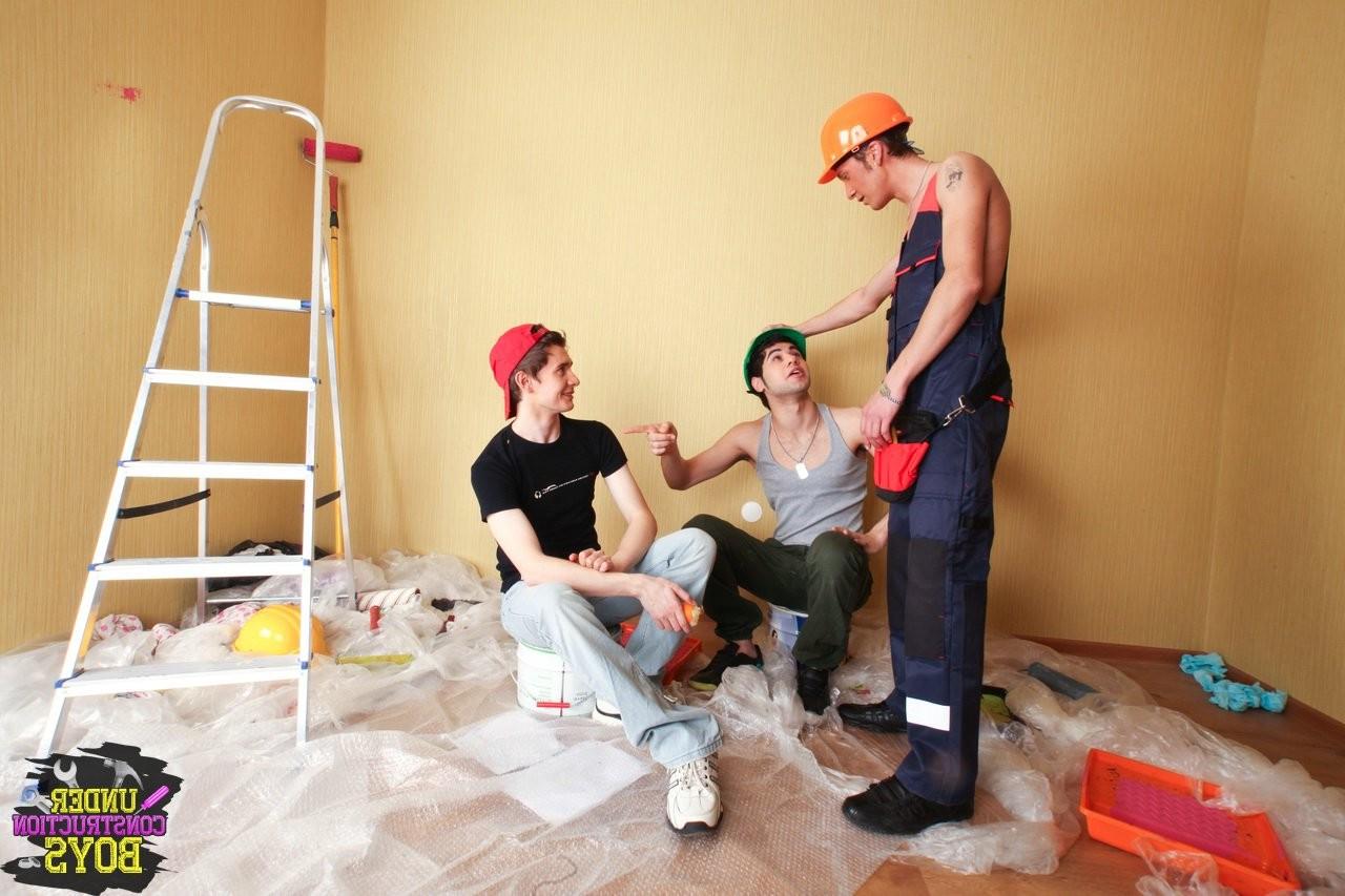 15P Short straw means that the construction boy gets boned