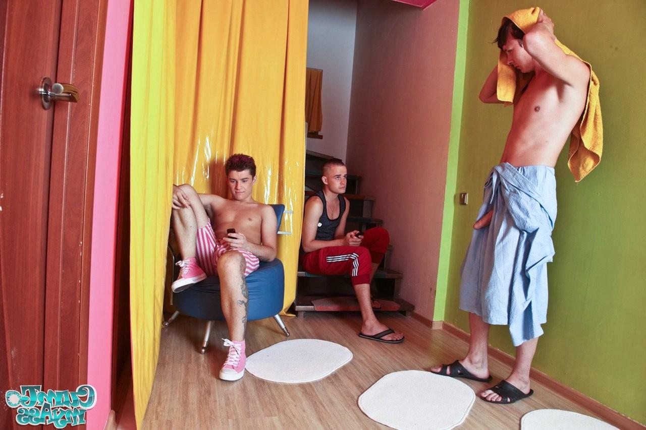 15P Two cocks for eager fresh teen twink