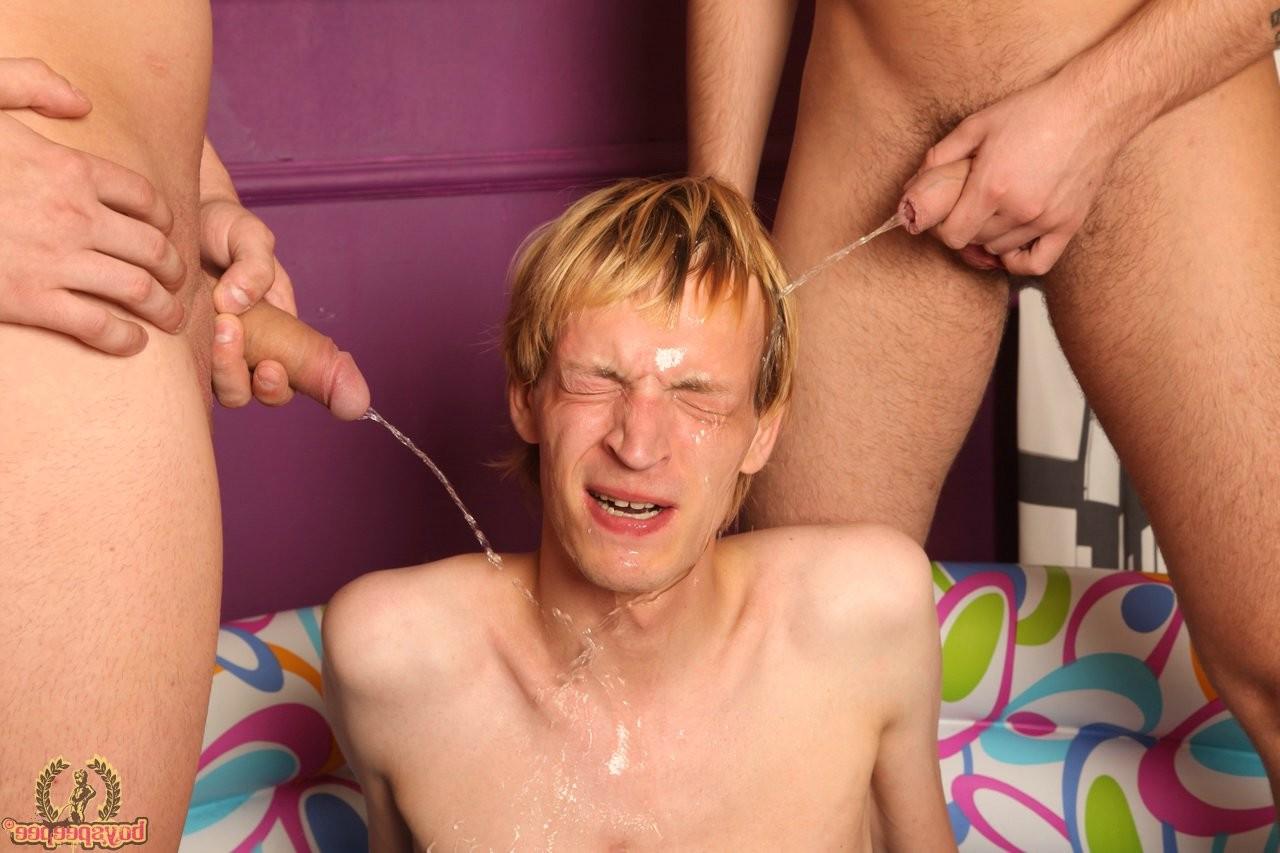 15P Teen cowboy twink getting his kink on with gay friends
