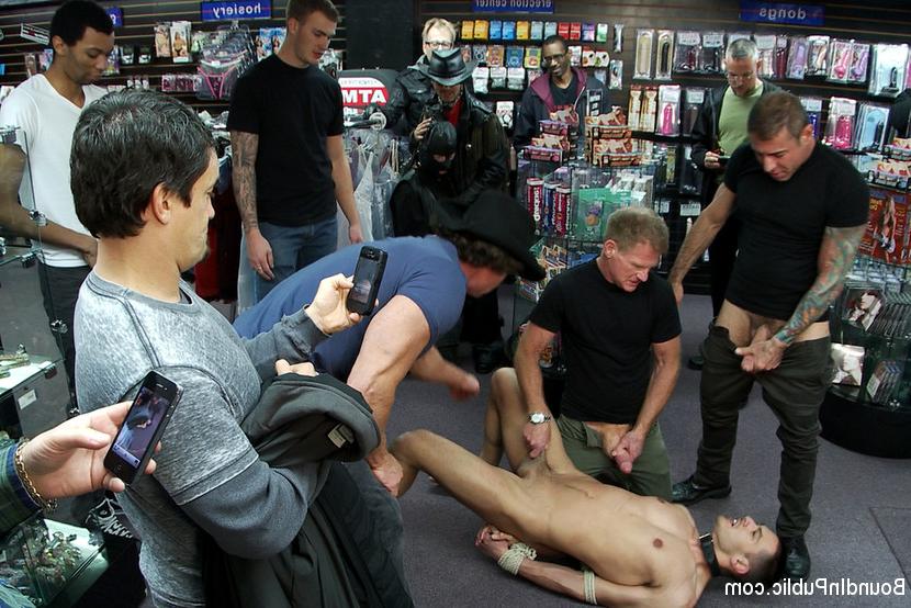 15P Latin stud gets double penetrated at Folsom Gulch porn store.