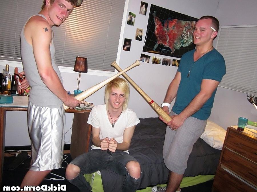 12P Watch these hot 5 gays dudes drill eachothers ass after getting tricked into get