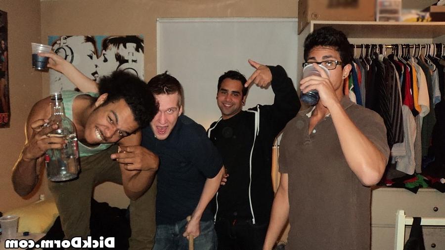 12P Watch these hot 5 gays dudes drill eachothers ass after getting tricked into get