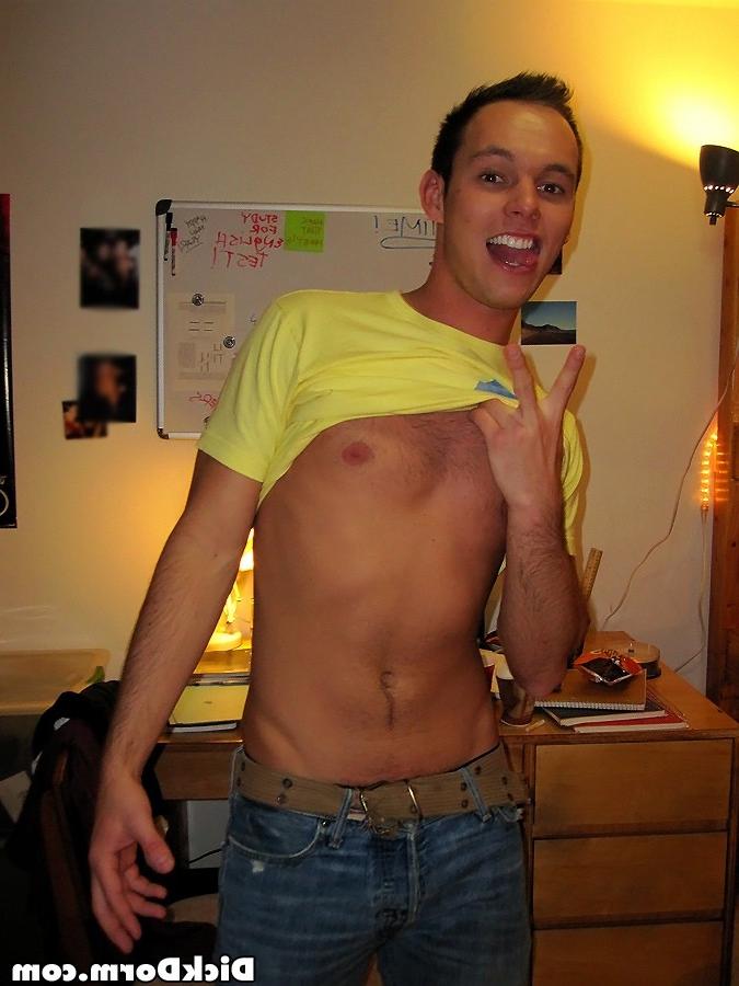 12P 4 hot horny college boys get tricked into sucking and fucking eachother in these