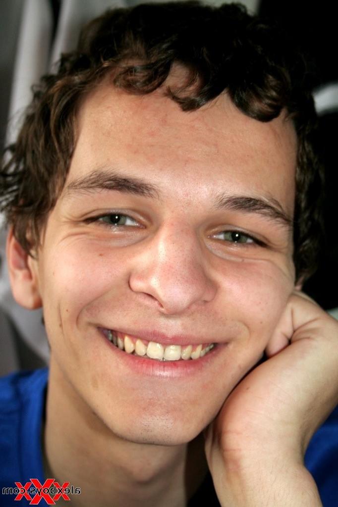 12P Cute smiling Teen Boy with huge cock
