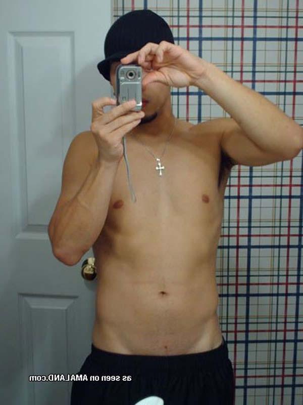 16P Latin hunk takes pics of his hot body nude