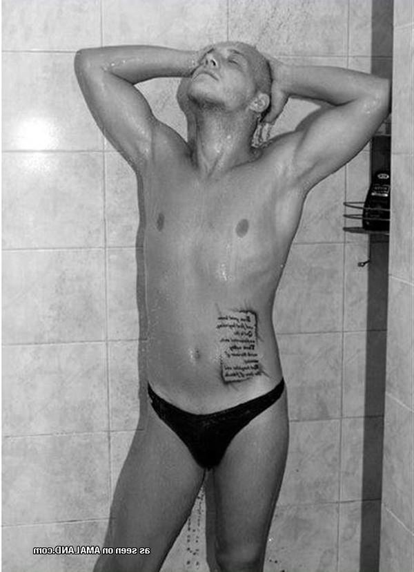 16P Danish self-shooting hunk masturbates and cums