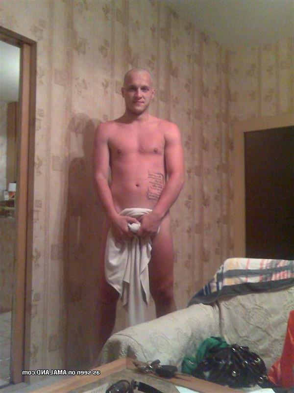16P Danish self-shooting hunk masturbates and cums