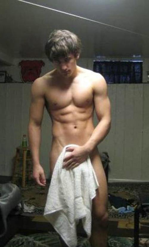 15P Random hot jocks self-shooting naked collection