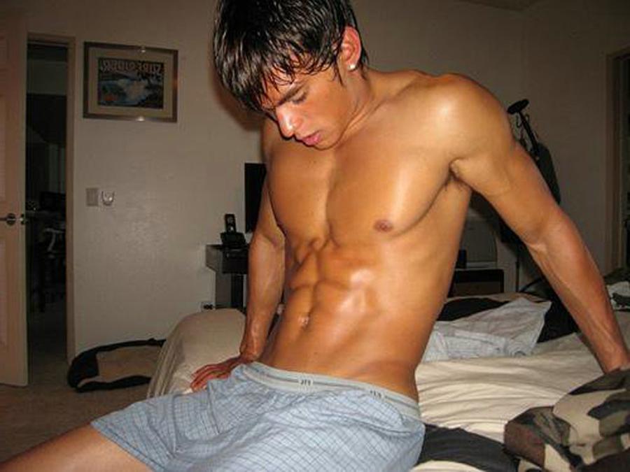 15P Random hot jocks self-shooting naked collection