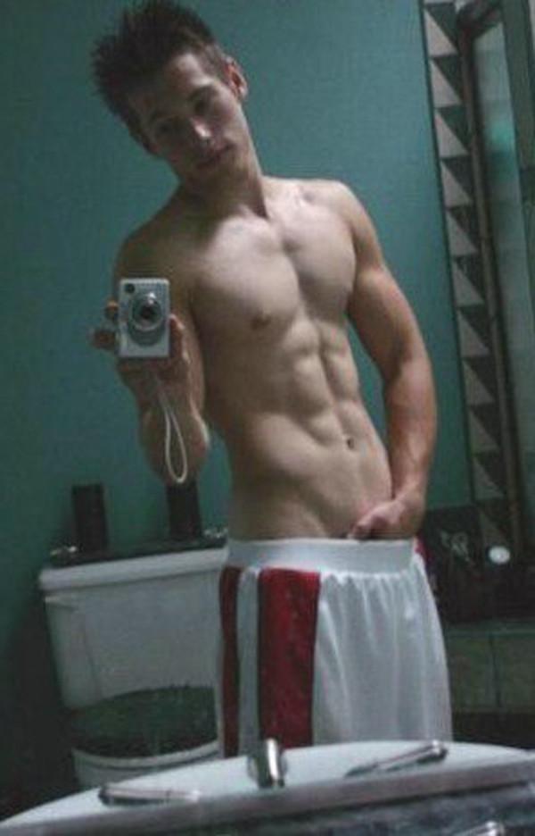 15P Random hot jocks self-shooting naked collection