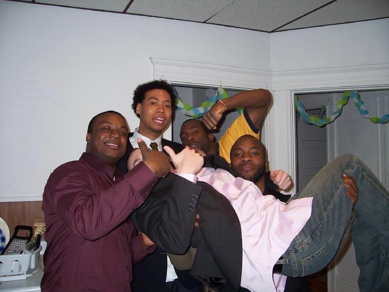 10P Toned black guy with big long cock masturbates fast