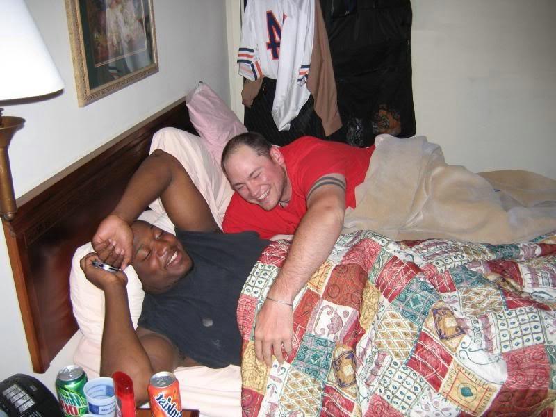 10P Skinny guy gets pounded hard from behind by black dick