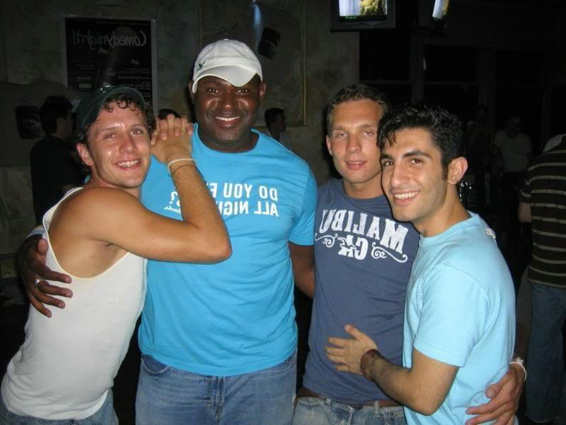 10P Muscled black guy screws a horny white dude from behind
