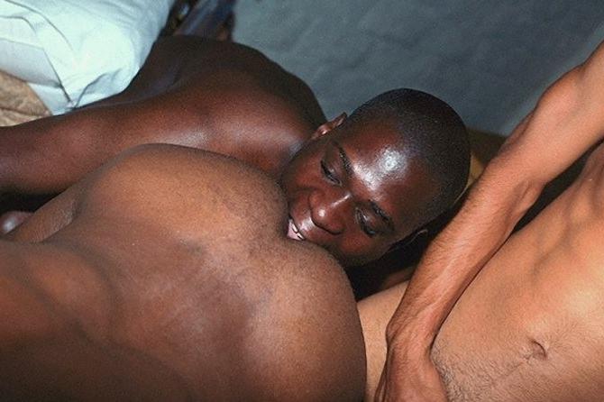 20P Huge interracial crowd having mutual oral and anal pleasure