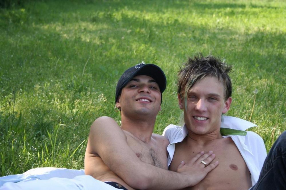 10P Wild studs in a very hot anal fucking action.