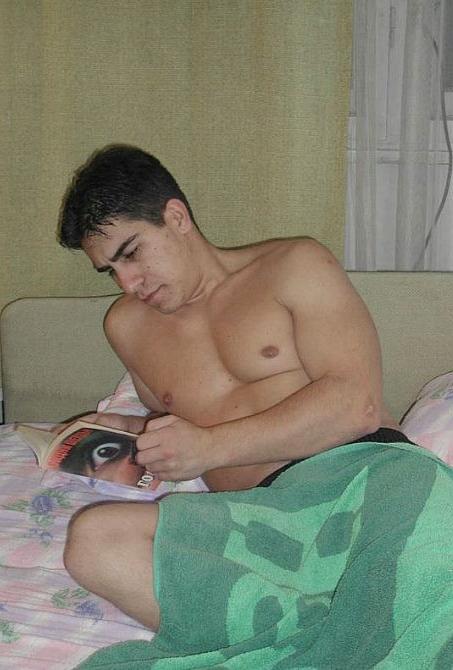 20P Blond and dark hunks enjoy fucking and facial cumming gusto