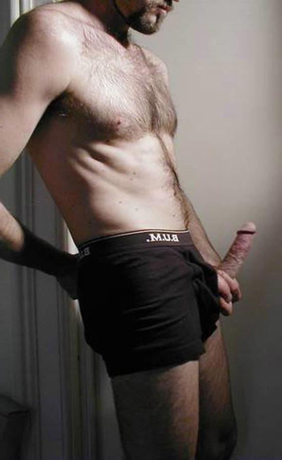 15P Amateur boyfriends showing off their cock