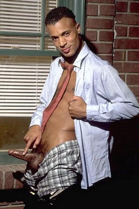 20P A huge cock latino clerk stripping and showing off for camera