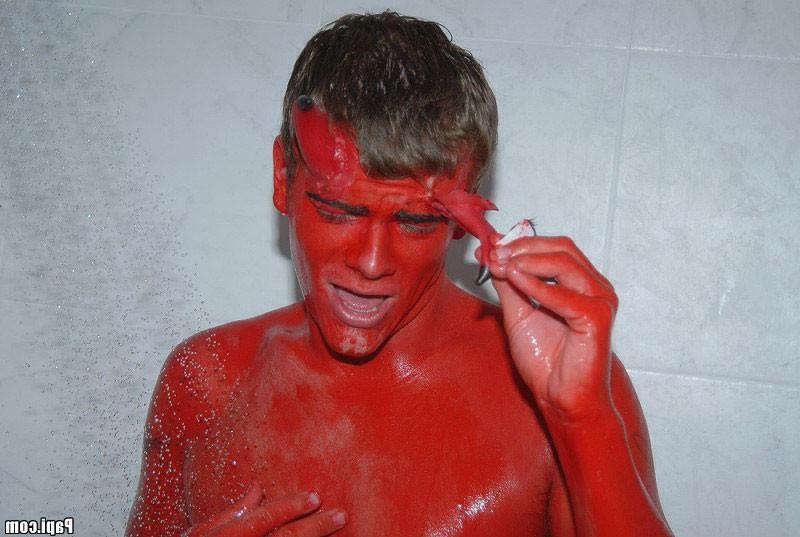 15P Check out this amazing holloween gay sex orgy cum watch these horny devils