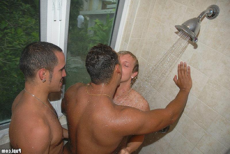 13P Amazing hot gay reality sex action cum watch anal cum shots orgy pool side party