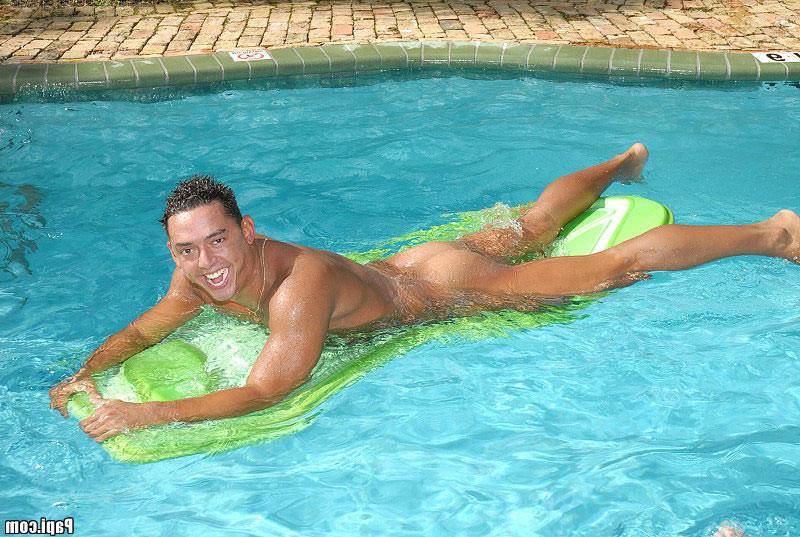 13P Amazing hot gay reality sex action cum watch anal cum shots orgy pool side party