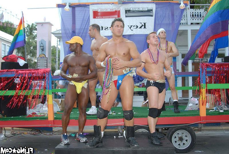 16P These hot gay boys hit up key west for the hottest naked party bash on the plane