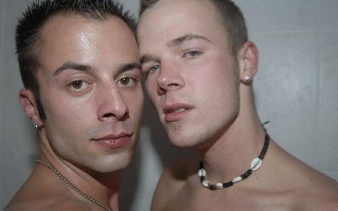 20P Latin and euro dudes enjoy screwing and cumming after a shower