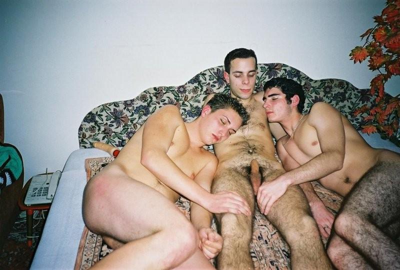 16P Horny gays enjoying each others stiff cock