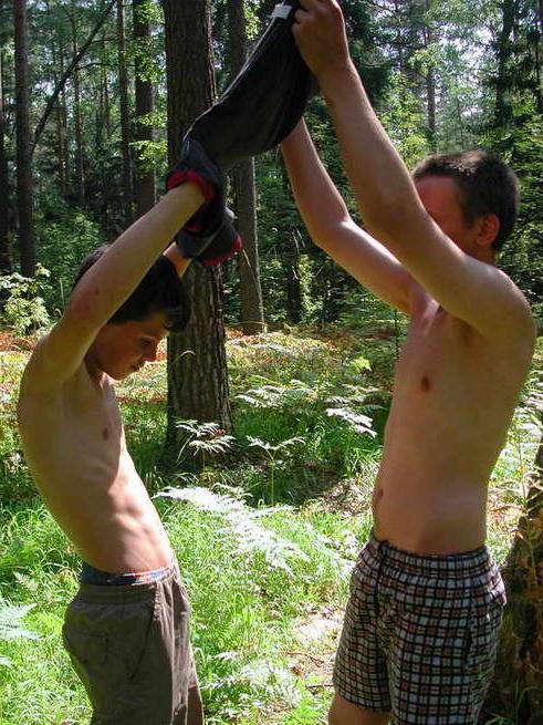 16P Nude boys eager to please each other in the sun!